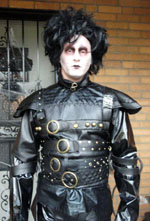 Ken Byrne as Edward Scissorhand - Cincinnati Makeup Artist Jodi Byrne 2